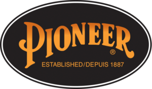 Logo of the Pioneer brand.