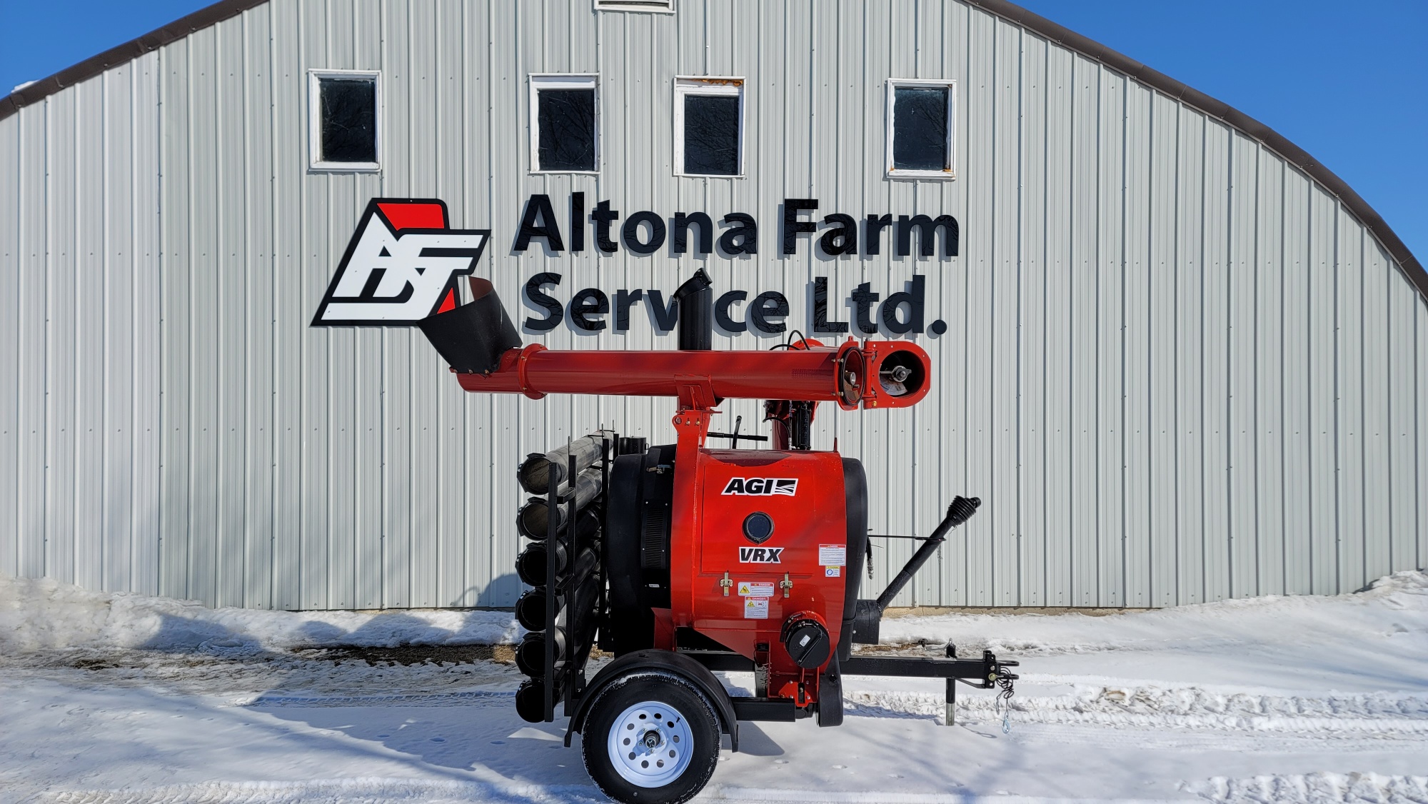 AGI REM GrainVac models from Altona Farm Service