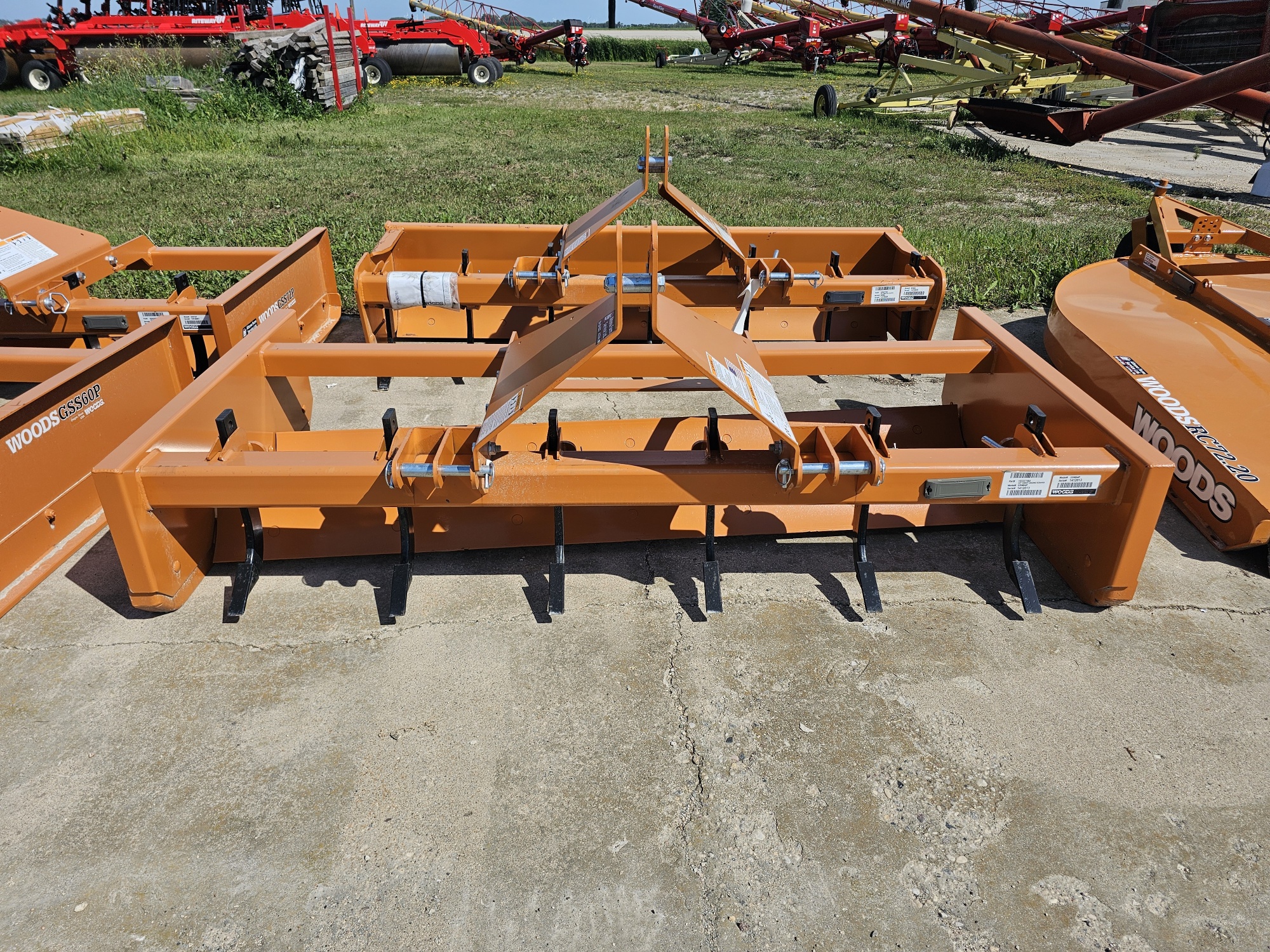 Tractors and Implements | Woods GSM84P Grader Scraper